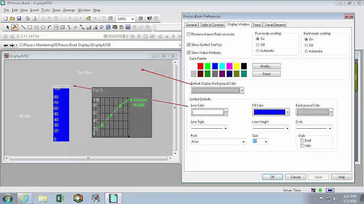 OSIsoft: Customize Preferences & Style Settings Defaults in PI ProcessBook [v3.5]