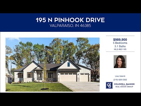 195 N Pinhook Drive, Valparaiso, IN home video tour
