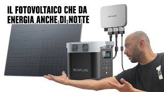 Il mini impianto fotovoltaico d'accumulo da balcone EcoFlow PowerStream