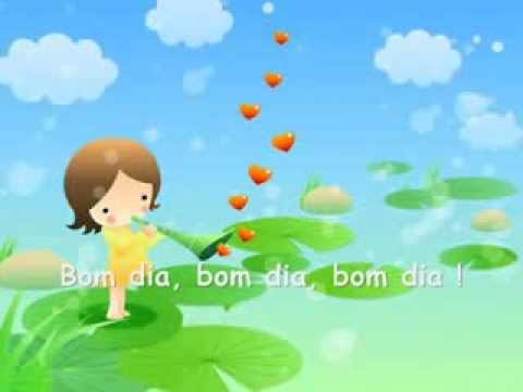 Bom dia, hoje estou tão feliz!