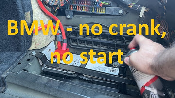 BMW (E60) - NO CRANK, NO START - DIY fix