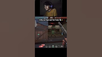 3 Kills, but Viper said ‘Not Today’ 💀⚡ | Valorant Funny Moments #valorant #hetrajplays