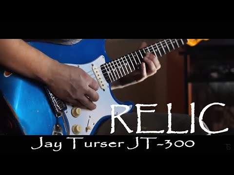 Jay Turser JT-300 (homemade relic) - $100 cheap stratocaster with upgrade
