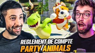 BAGARRE AVEC ROMAIN XABAB ET ASUNA sur PARTY ANIMALS !