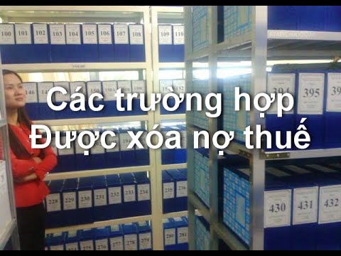 Video: Cách Xóa Các Khoản Phải Nộp Thuế