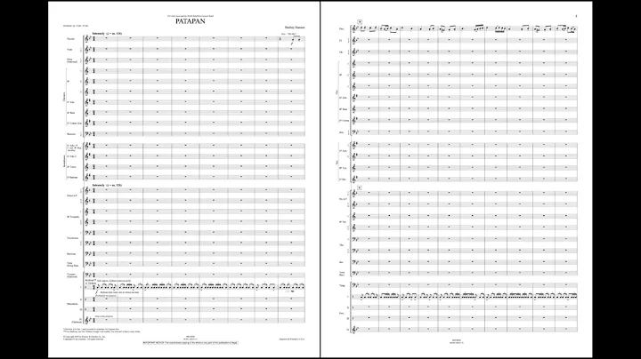 Patapan arranged by Shelley Hanson