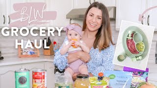 BABY LED WEANING GROCERY HAUL | The Essentials + New Foods to Try!