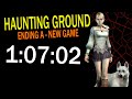 Haunting Ground - Ending A NG Speedrun in 1:07:02