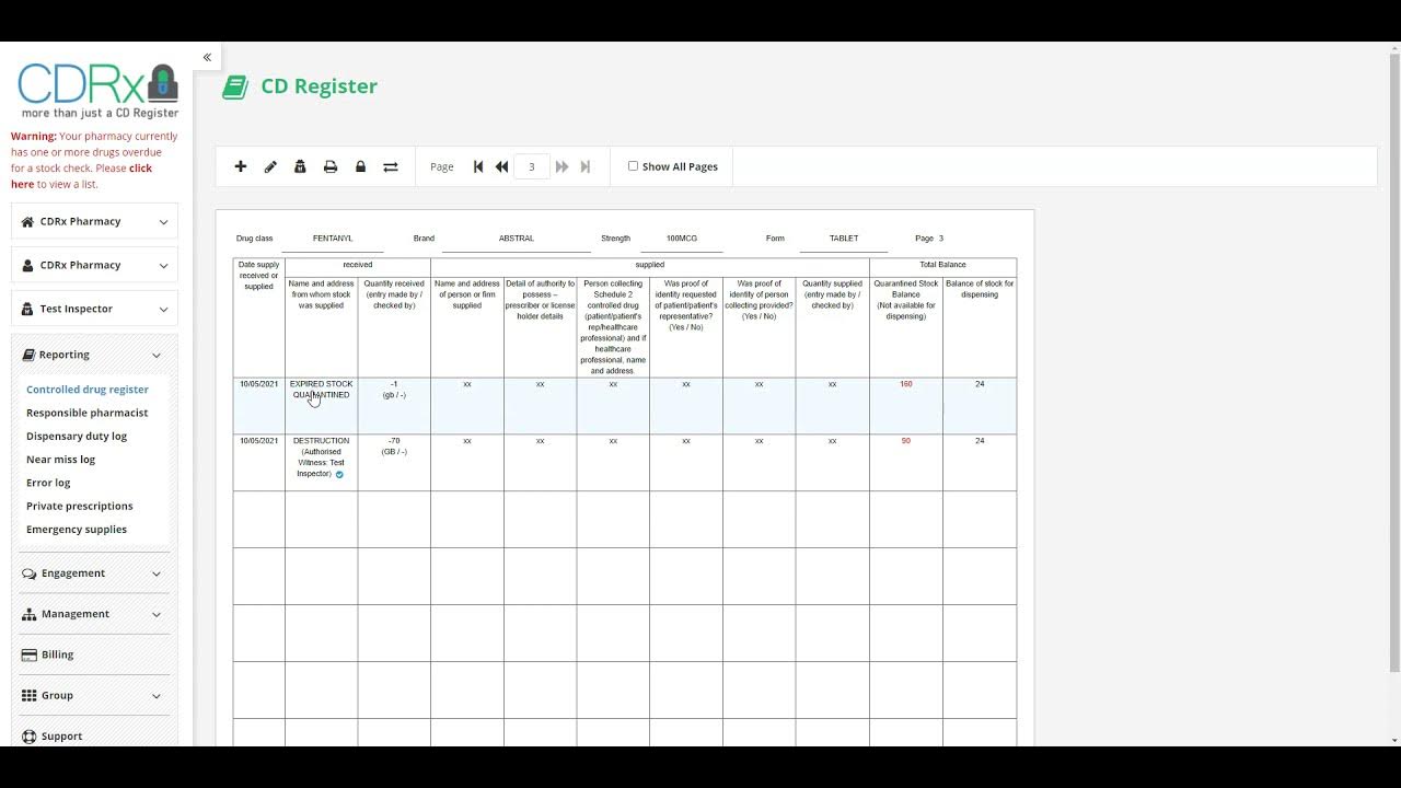 Authorised Witness Destruction YouTube