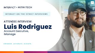 How iManage and Mitratech Partner to Deliver Integrated Legal Solutions | Interact 2025 Interview