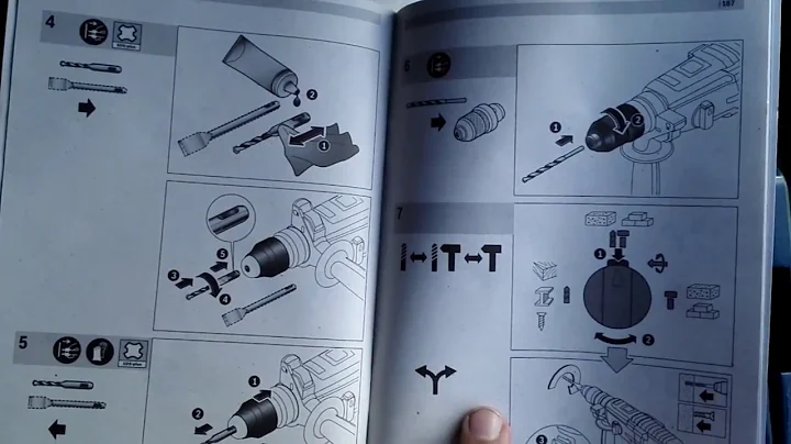 Unpacking / unboxing Rotary Hammer  BOSCH GBH 2-28 F 0611267661