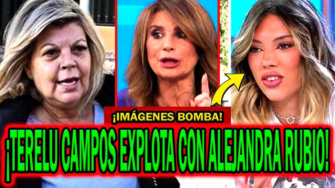 💥¡FUERTE BRONCA! DE TERELU CAMPOS Y ALEJANDRA RUBIO POR SU HIJO CON CARLO COSTANZIA SEGÚN GEMA LÓPEZ - YouTube
