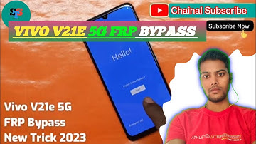 Vivo V21E 5G Frp Bypass Android 13 | new method  New Tricks 2023 | Without Pc Frp | Vivo y21e 5G Frp