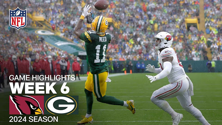 Arizona Cardinals vs. Green Bay Packers Game Highlights | NFL 2024 Season Week 6