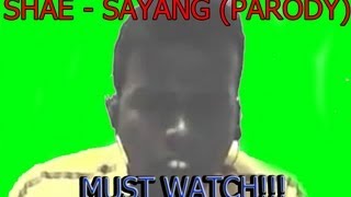 Shae  Sayang parody  Must Watch
