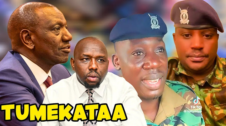 SHOCK For Ruto As Police Officers Defy Murkomen's Orders To Shoot & K!ll Protesters| We Want Peace