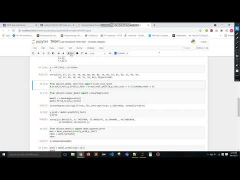 Supervised Machine Learning | Sparks Foundation Task 1