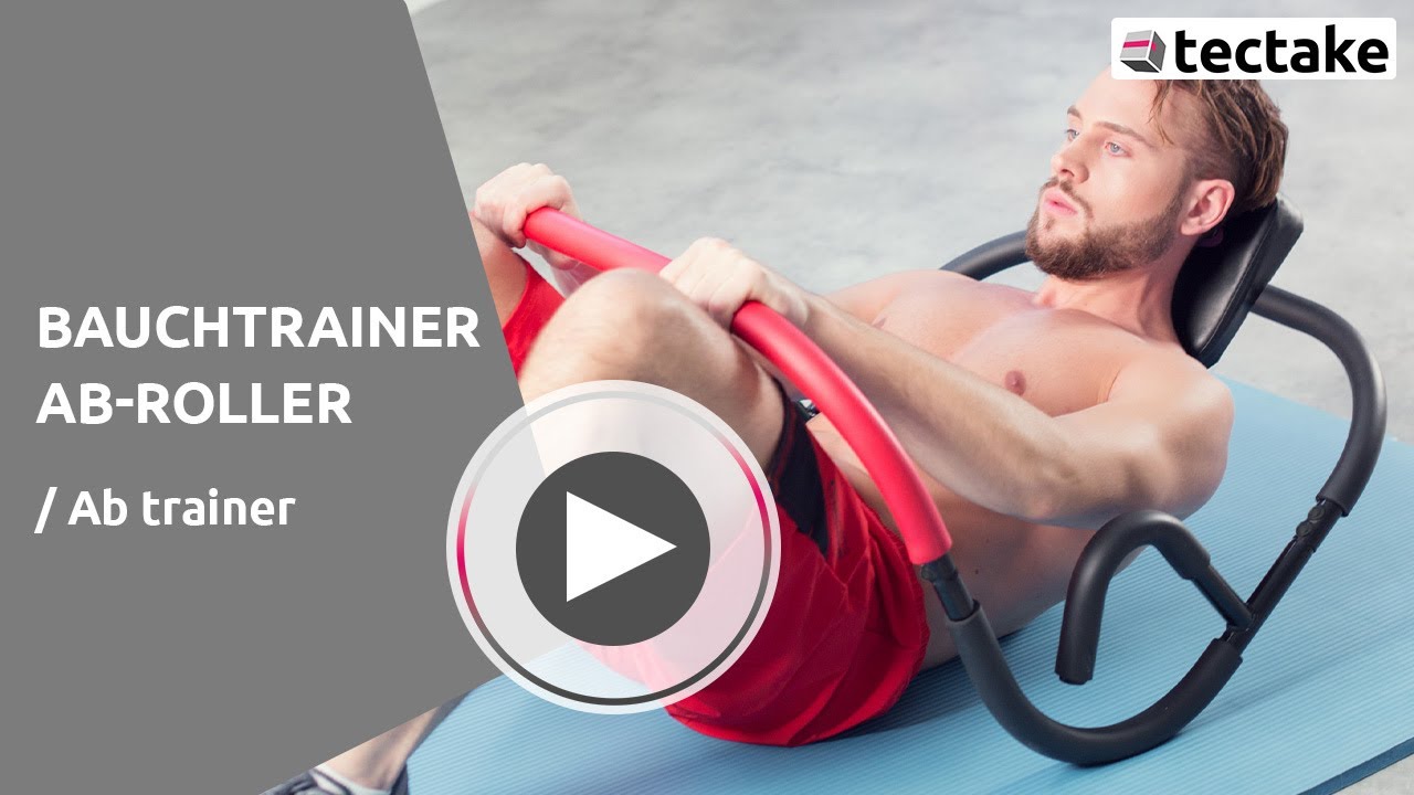 Bauchtrainer Tectake 401713 Youtube