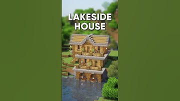 Minecraft Tutorial | Fisherman House 🎣 #shorts #minecraft