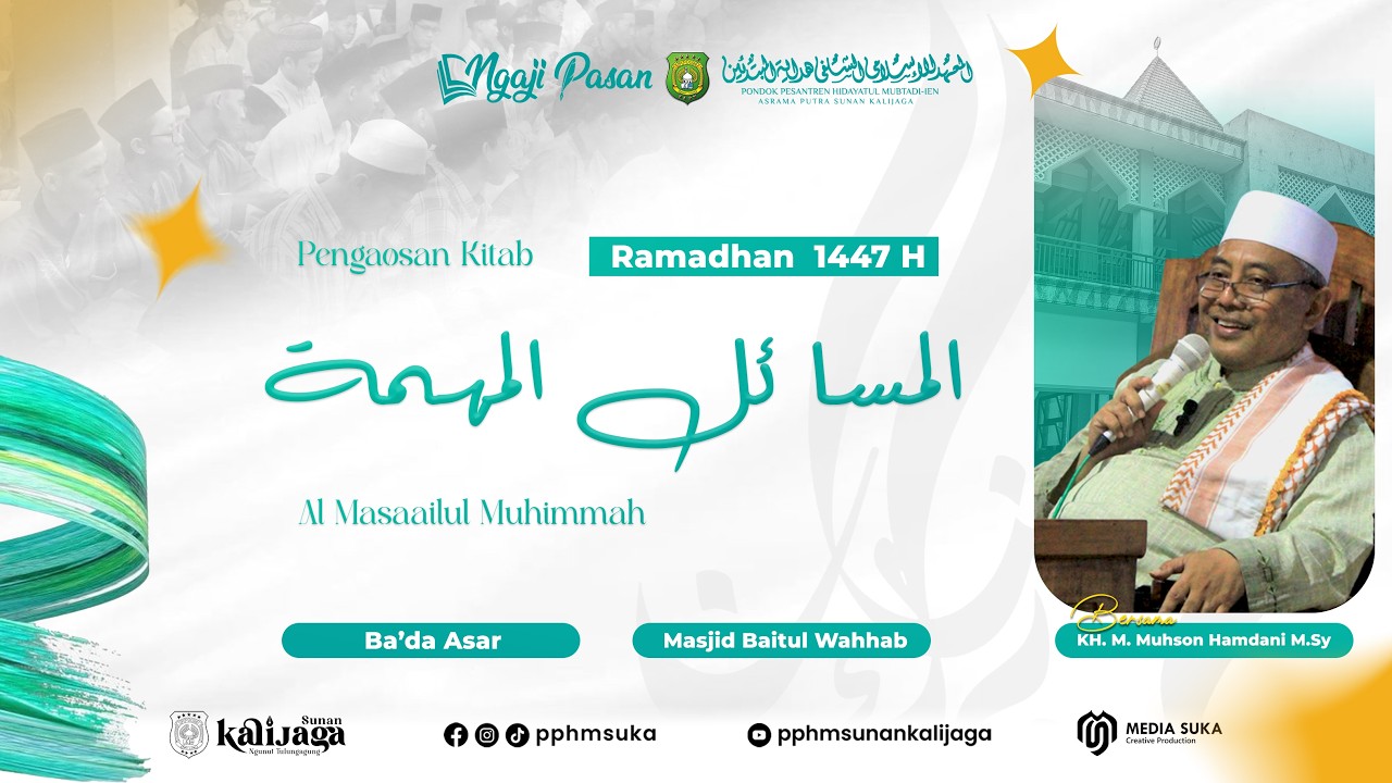 [LIVE] PENGAJIAN RAMADHAN #9 II KITAB MASAILUL MUHIMMAH