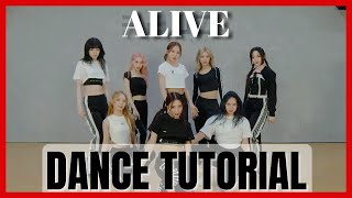 LIGHTSUM - 'ALIVE' Dance Practice Mirrored Tutorial (SLOWED)