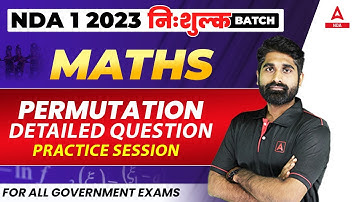 NDA 2023 | Permutation Practice Session for NDA 1 2023 Exam Preparation | NDA Exam Preparation 2023
