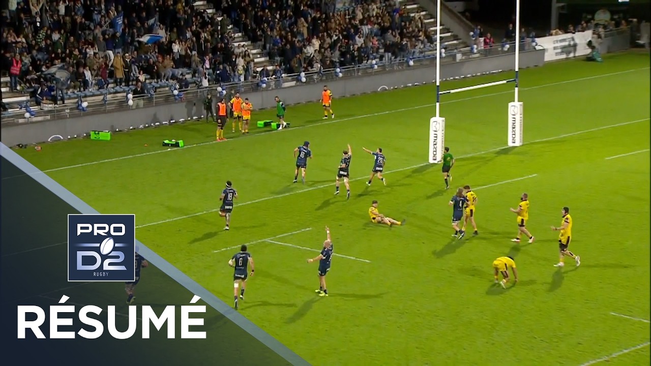 PRO D2 Saison 2025-2026 J23 - Résumé SU Agen - US Carcassonnaise