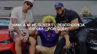 El Alfa El Jefe - Cj X Cherry Scom - Mamá De La Mamá Letralyrics