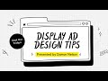 Geek Out Fridays 08-12-22   Display Ad Design Tips with Creatopy