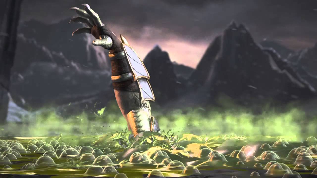 Mortal Kombat X Reptile 2nd fatality - YouTube