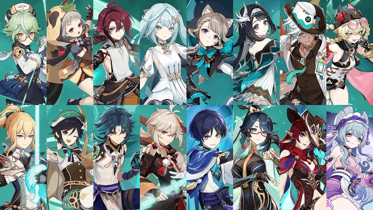 Solo 1 Boss Wtih All Anemo Characters