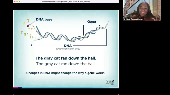 NYSCHP Webinar - Pharmacist's Guide to Clinical Pharmacogenomics
