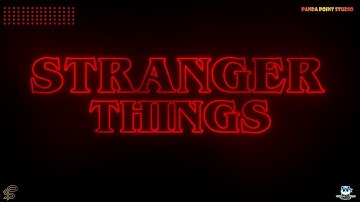 Photoshop Tutorials - Stranger Things Text Effect