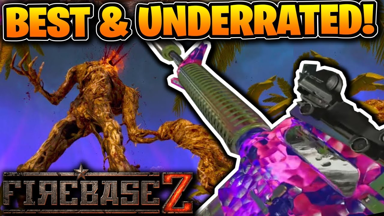 The BEST & "MOST UNDERRATED" WEAPON TO USE IN "FIREBASE Z" BOSS FIGHT