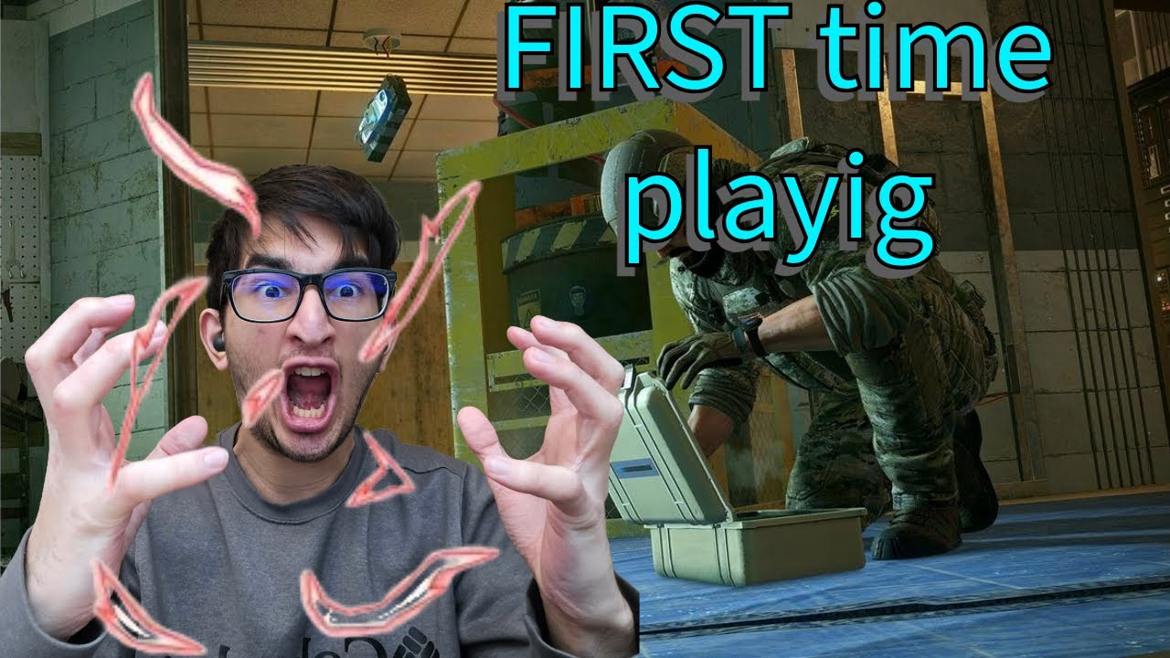 Playing Rainbow six siege for the first time EVER - YouTube