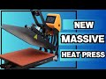 RICOMA&#39;s MASSIVE 16x20 HEAT PRESS | UNBOXING, FAQ&#39;S &amp; FIRST PRESS