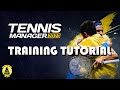Tm23  tennis manager 2023  guide to training