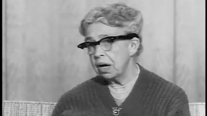 Eleanor Roosevelt interview on FDR's Legacy (1959)