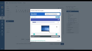 Embedding Quizlet into a Canvas Page