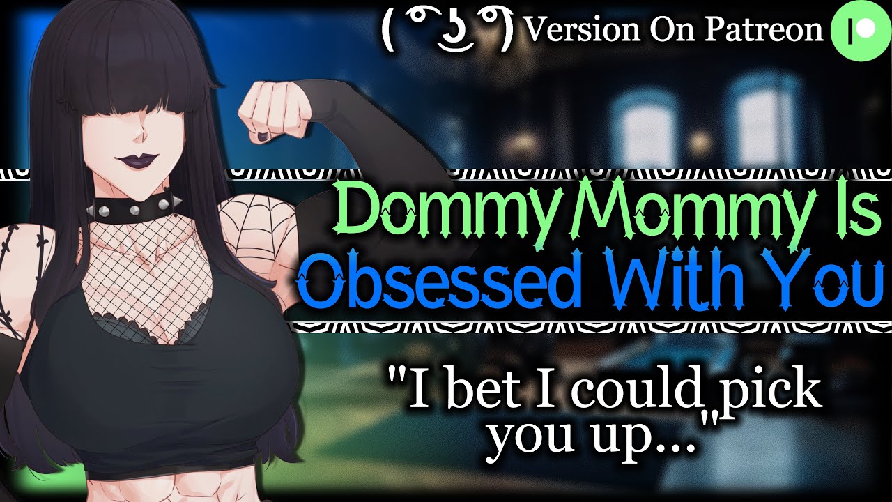 Goth Muscle Mommy Pins You Down For Kisses [Possessive] | Dominant Girlfriend ASMR Roleplay /F4A/