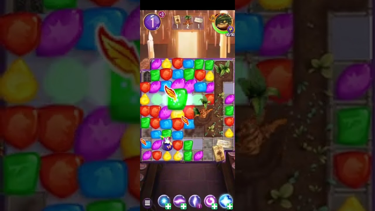 Harry Potter: Puzzles & Spells level 2102 no boosters