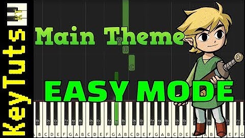 Learn to Play Main Theme from Legend of Zelda - Easy Mode