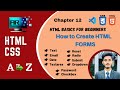 How to Create HTML Forms Chapter 12