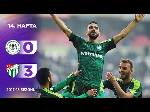 Konyaspor (0-3) Bursaspor | 14. Hafta - 2017/18