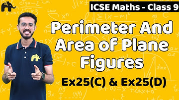 Perimeter And Area of Plane Figures Class 9 ICSE Maths | Selina Chapter 25 | Ex25(C) & Ex25(D)