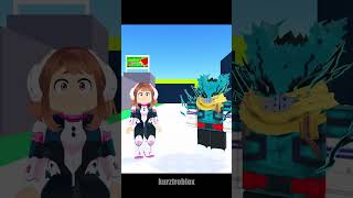 Deku x Uraraka #roblox