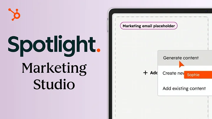 Marketing Studio | HubSpot Spotlight Fall 2025