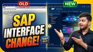 How to Change SAP Interface | Change SAP GUI Interface & Theme | @SAP