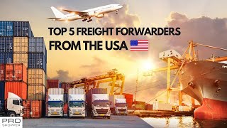 Top 5 Freight Forwarding Agents From The USA To India Or Anywhere In The World (Fastest Service)