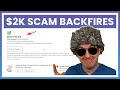 $2K Scam Backfired - I Spent All The Gift Cards